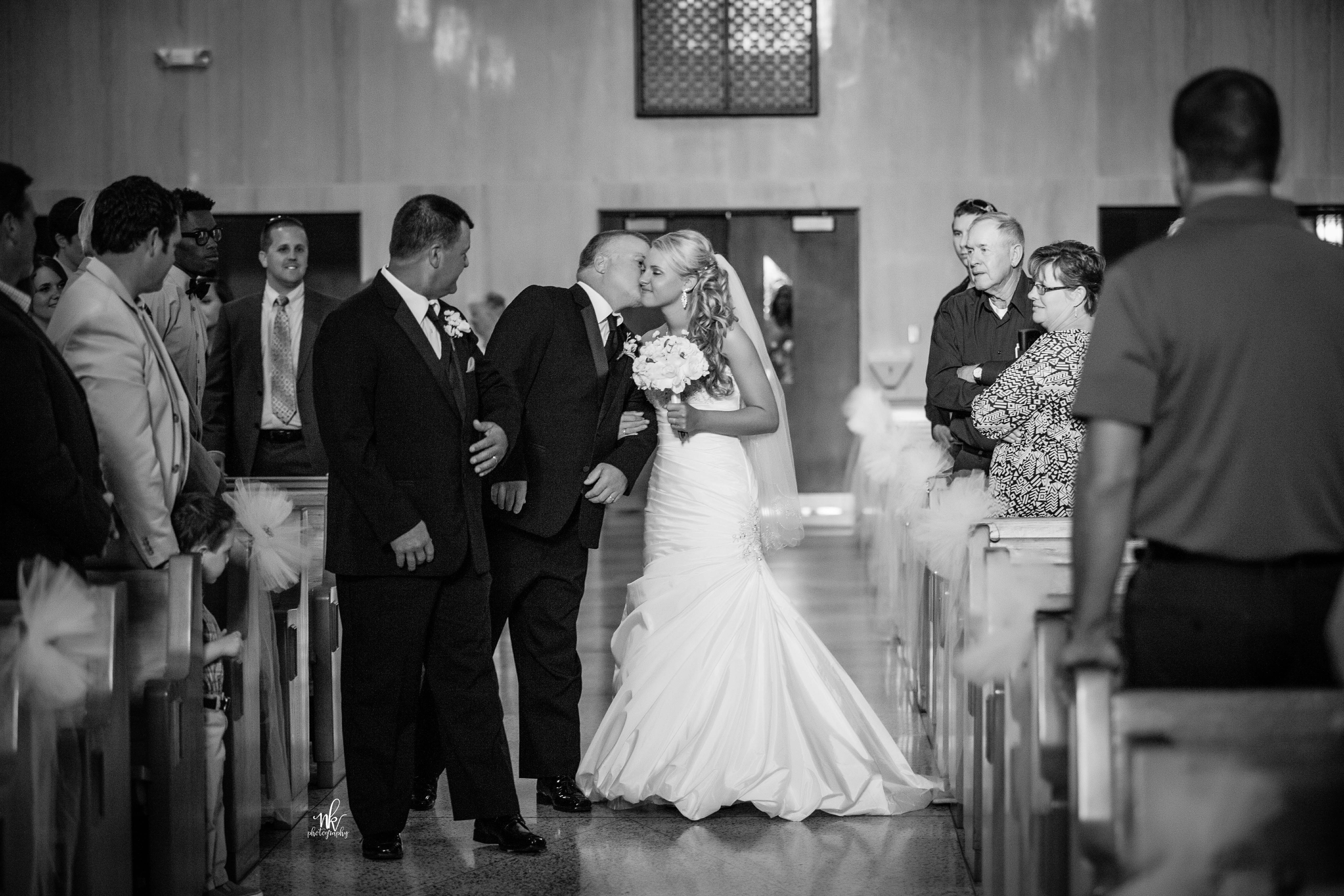 Blue and Pink Elegant Church Wedding | Owensboro, Ky Photographer