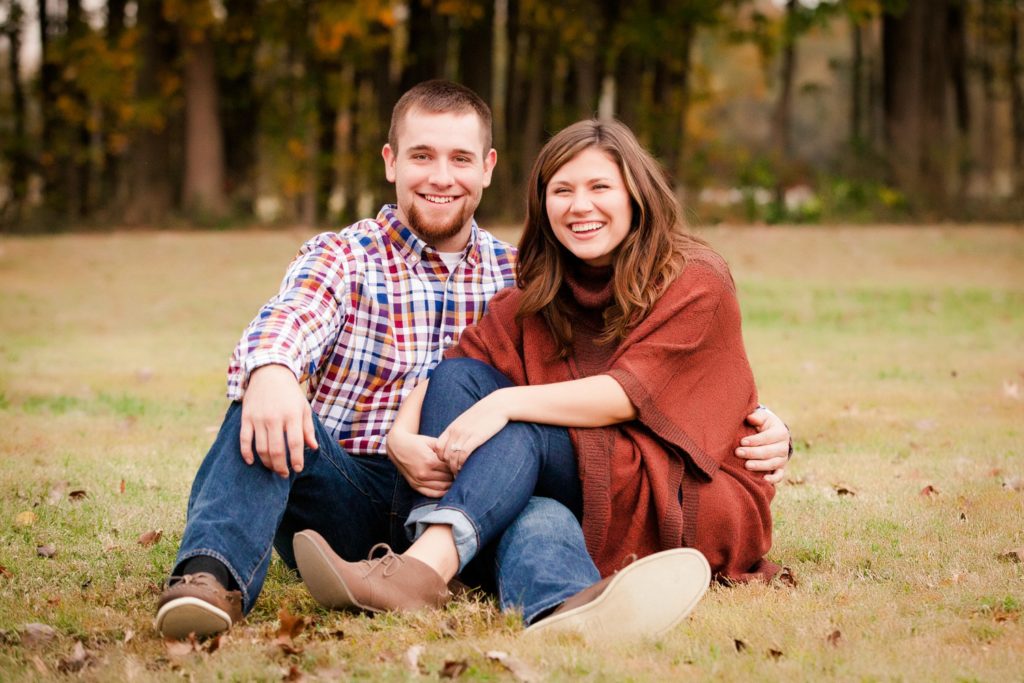 Fall Park Engagement Session