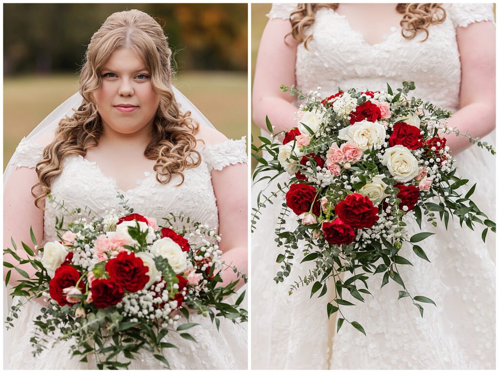 Brittanys bridal bouquet